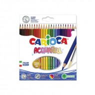 ΞΥΛΟΜΠΟΓΙΕΣ CARIOCA 42858 ACQUARELL 24τεμ ΞΥΛΟΜΠΟΓΙΕΣ CARIOCA 42858 ACQUARELL 24τεμ